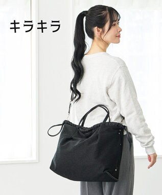 ROOTOTE 3569【ルートート】SC.グランデ.キラキラ-A 01：ブラック