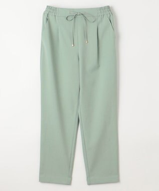 ANY 【ウエストゴム/ストレッチ/セットアップ可】イージィケアストレッチテーパードパンツ ミントグリーン