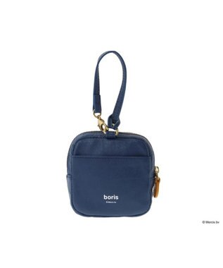 genten 【WEB限定】miffy collection ポーチ「ボリス」 ブルー