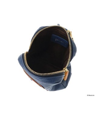 genten 【WEB限定】miffy collection ポーチ「ボリス」 ブルー