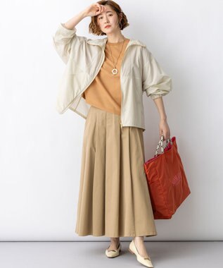 23区 【先行予約】シャイニーシアー ドルマン ニット キャメル系