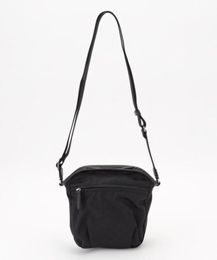 Y'SACCS Polka Dots　パイピングポケットポシェット ブラック