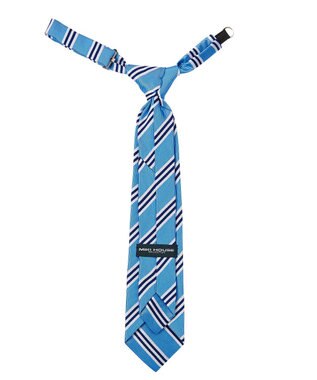 MIKI HOUSE HOT BISCUITS 【ミキハウス】 ストライプ柄ネクタイ ブルー