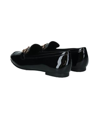 Bridget Birkin 【Bridget Birkin】ソフトビットレインローファー ブラックエナメル