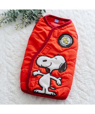 PET PARADISE スヌーピー 背中開き ベスト 《ハッピー》 小型犬 レッド