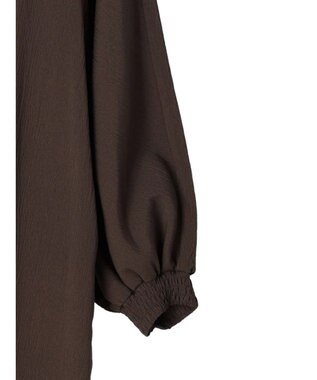 Green Parks ■ＥＳＣＡＲ　ギャザーヨークキリカエワンピース Charcoal Gray