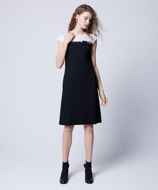 TOCCA 【WEB限定＆洗える】RIBBONSTICK ドレス ブラック系