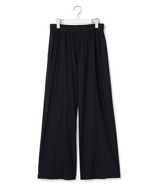 ICB L 【WEB限定カラーあり】マットスキューバ トラックワイドパンツ ブラック
