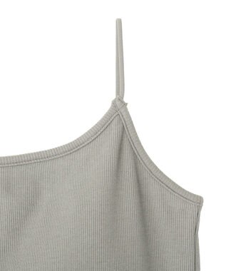 Green Parks カップ付きキャミソール Gray