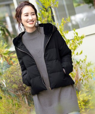 Tiaclasse L 【洗える】体型カバーも叶うMIX糸ニットチュニック モカグレー