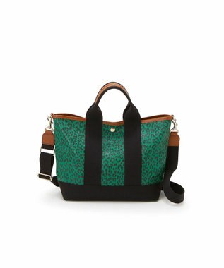 TOPKAPI 【Breath TOPKAPI】SCOTCH GRAIN スコッチグレイン 2wayトート バッグ M レオパード