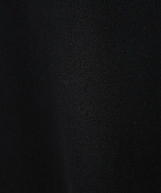 Green Parks カットジョーゼットペプラムベスト Black