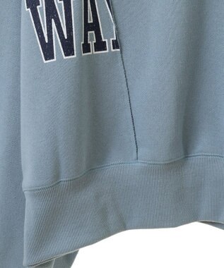 Green Parks リメイクロゴスウェット Charcoal Gray