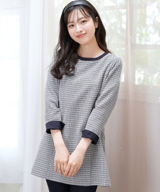 Tiaclasse 【洗える】ツイードチュニック