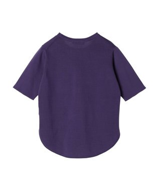 AMERICAN HOLIC ５分袖ニットプルオーバー Purple