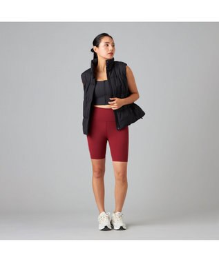 Chacott Chacott BALANCE Boost ポケットバイカーレギンス ワインレッド