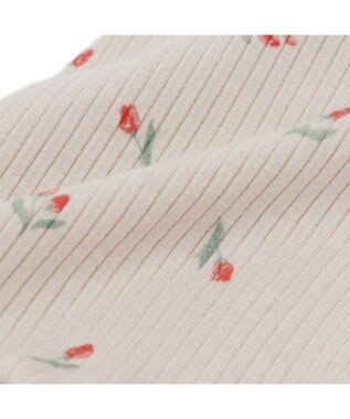 PET PARADISE ペットパラダイス お花のびのび リブ Tシャツ  小型犬 お花