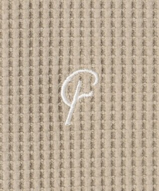 23区GOLF 【23Fondation/WOMEN】【UVケア】テクニカルワッフル ポロ ベージュ系