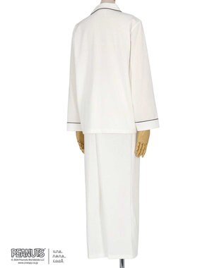 une nana cool MADE WITH PEANUTS やわらか天竺パジャマ WH