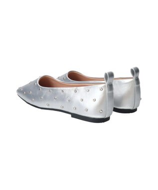 Bridget Birkin 【Bridget Birkin】ドットビジューフラットシューズ シルバー