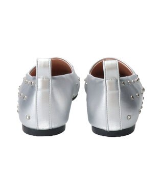 Bridget Birkin 【Bridget Birkin】ドットビジューフラットシューズ シルバー