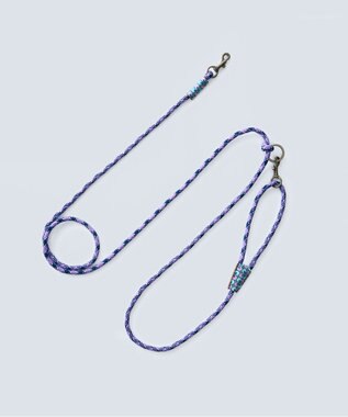 COQ HAPPY ARGYLE  ハンズフリーロングドッグリード パープル