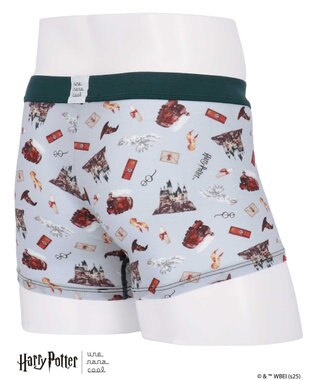 une nana cool 【ハリー・ポッターコラボ】 Harry Potter * une nana cool メンズボクサーパンツ グレー