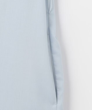 自由区 L 【抗菌/サスティナブル/セット着用可】EASY SET UP ワンピース サックスブルー系