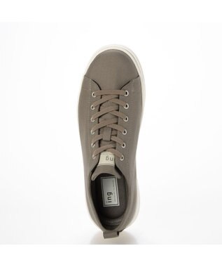 ing <ing>【レイン対応】ローカット厚底スニーカー オーク