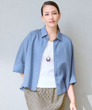 自由区 【カタログ掲載】ナチュラルリネン シャツ