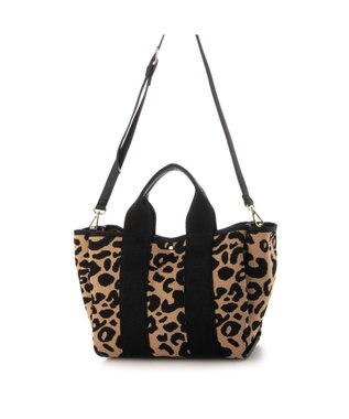 UNBILLION カシュカシュ cachecache / 柄アソートジャガード2wayトートバッグ レオ