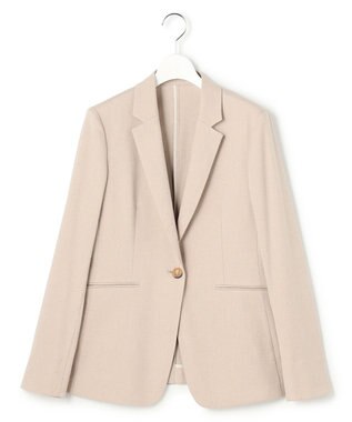 23区 【先行予約】アイアスマットストレッチ テーラードジャケット ベージュ系