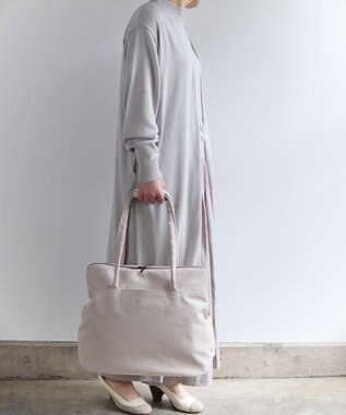 AND WOOL 帆布ショルダーバッグ ライトベージュ