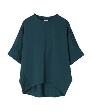 AMERICAN HOLIC 抗菌防臭＋接触冷感　コクーンカットプルオーバー Blue Green