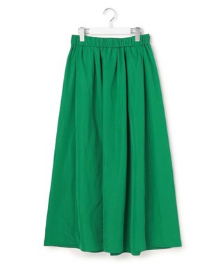 ICB エステルメモリータフタ キャザースカート グリーン