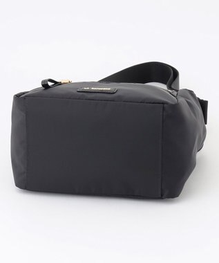 LA BAGAGERIE メタルバックル　ボックスショルダー　SSサイズ ブラック