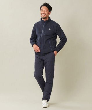 23区GOLF 【MEN】【撥水・ストレッチ】ライトブルゾン 軽やかに着られる伸縮性 急な小雨にも対応 ネイビー系