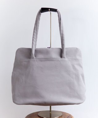 AND WOOL 帆布ショルダーバッグ グレー