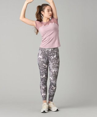 Chacott Motion シアーブラトップ グレイッシュローズ