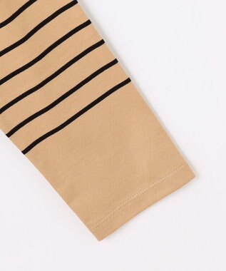 J.PRESS LADIES バスクボーダー カットソー キャメルベース系