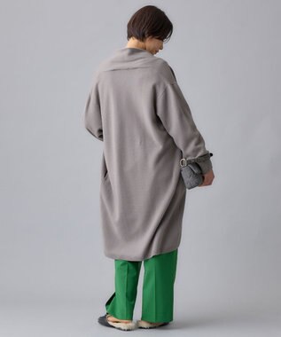 自由区 【洗える】T/R/Wストレッチストレート パンツ グリーン系