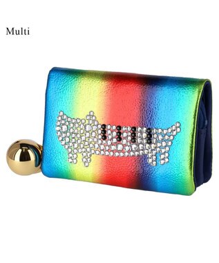 tsumori chisato CARRY キラネコ　2つ折り財布 マルチ