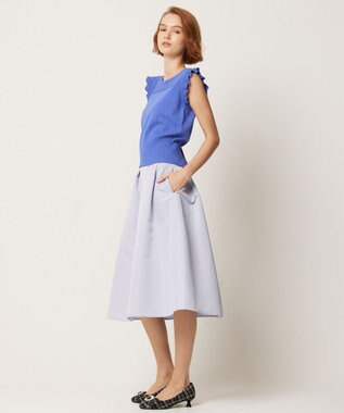 TOCCA 【UV90%以上カット・消臭・洗える】TWELVE STEPS スカート サックスブルー系