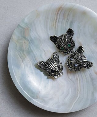 組曲 S 【組曲×setsuko sagittaire】kinakoスポンディッシュ ニットジャケット グレー系