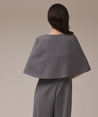 GRACE CONTINENTAL ケープボレロ グレー