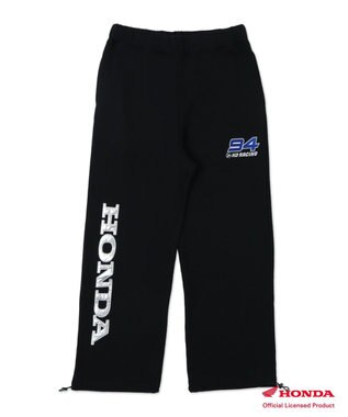 WEGO 別注Hondaグラフィックスウェットパンツ ブラック