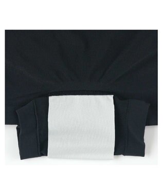 une nana cool S～LLまでワンサイズ設計　編立成型サニタリーショーツ ブラック