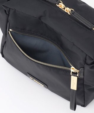 LA BAGAGERIE メタルバックル　ボックスショルダー　SSサイズ ブラック