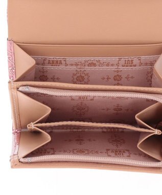 ANNA SUI ルーミー 二つ折り財布 ピンク