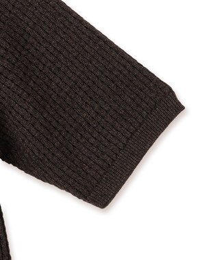 UNFILO MENS 【接触冷感】ドライタッチ メッシュニットシャツ ブラウン